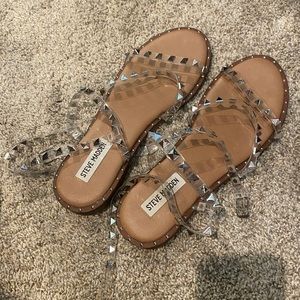 Travel Clear Steve Madden shoes